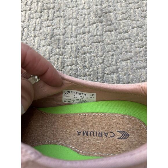 Cariuma OCA Low Rose Pink Canvas Sneakers Women's 7.5‎ Men's 6 - Picture 8 of 8